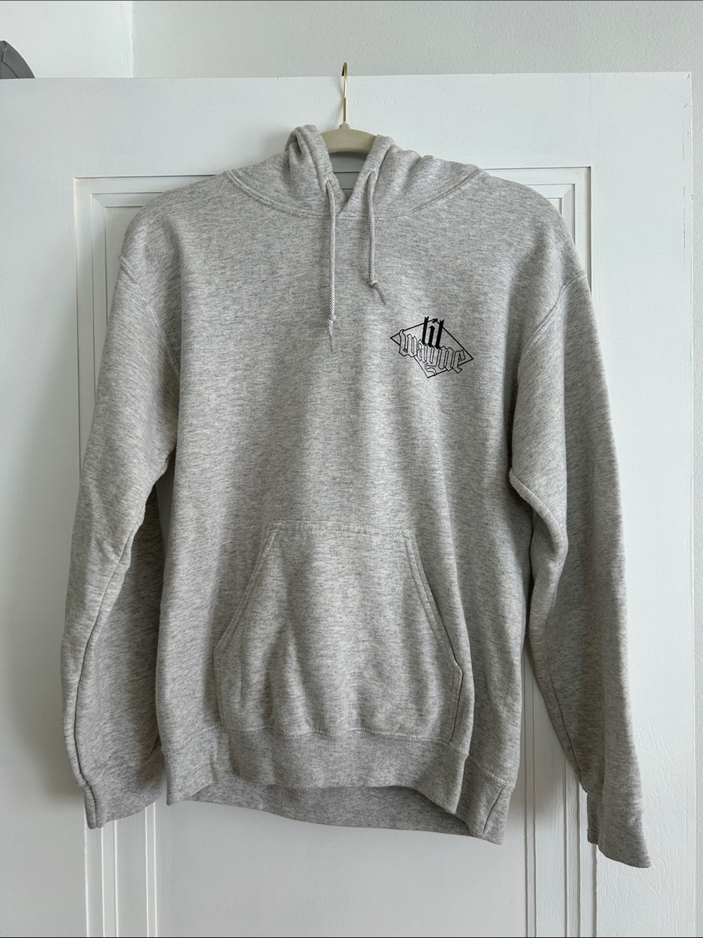 Lil Wayne Funeral Gray Hoodie